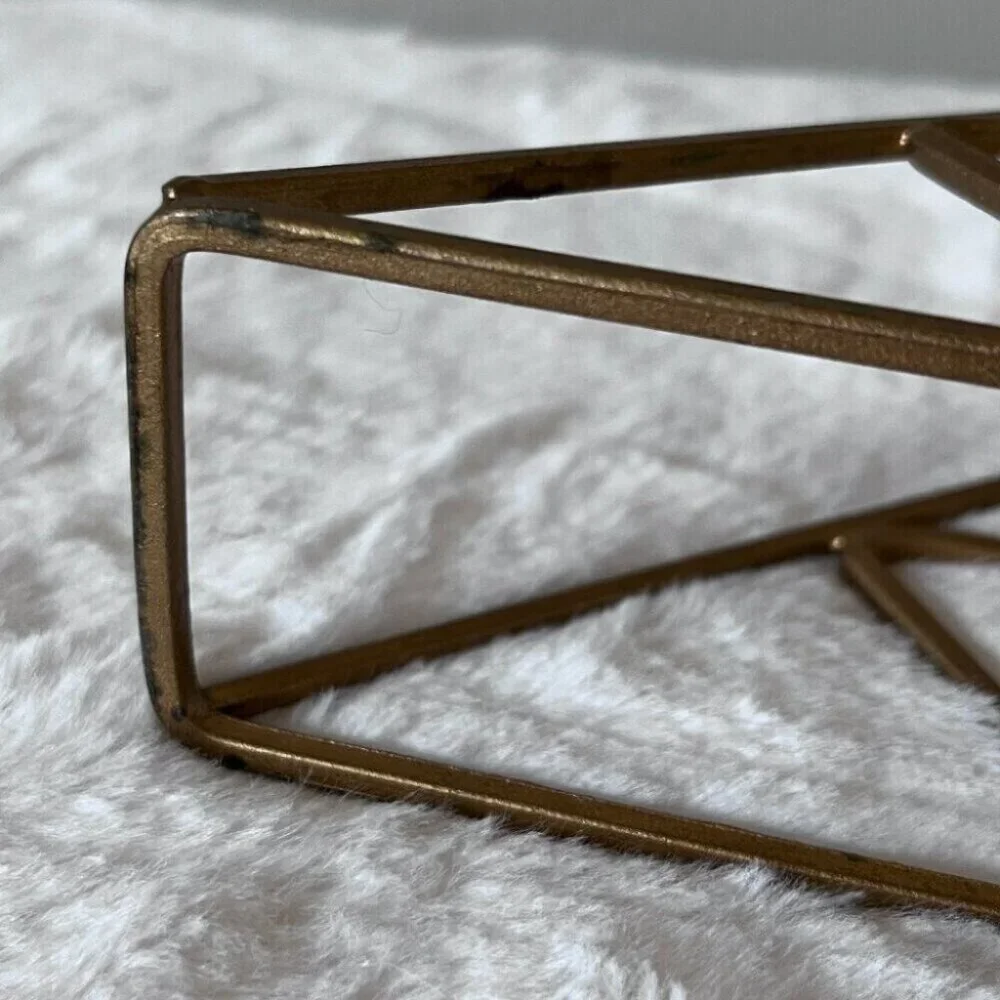 Antiqued Gold Tone Pier1 Napkin Holder